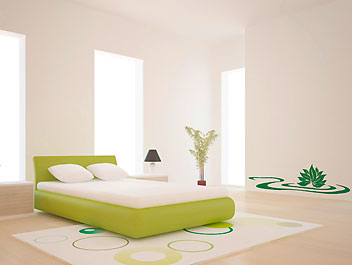 Schlafzimmer Wandsticker Verschönerungen Innendekorationen Wandtattoos